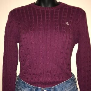 Ralph Lauren, Cable Knit Sweater